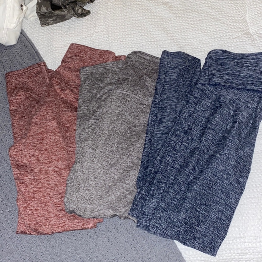 Bundle of 3 workout/lounge leggings